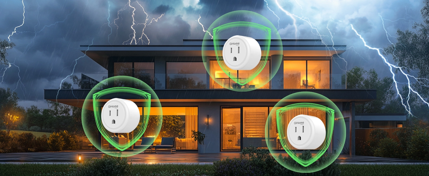 GHome Smart Plug,WiFi Smart Plugs