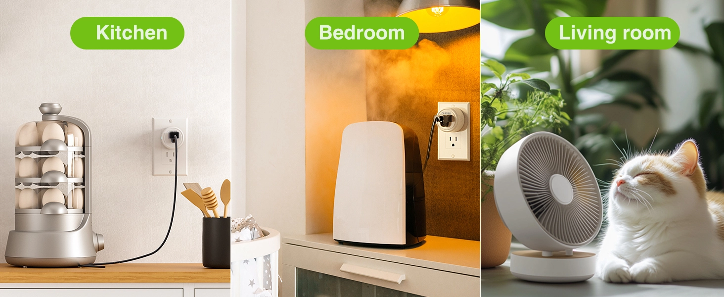 GHome Smart Plug,WiFi Smart Plugs