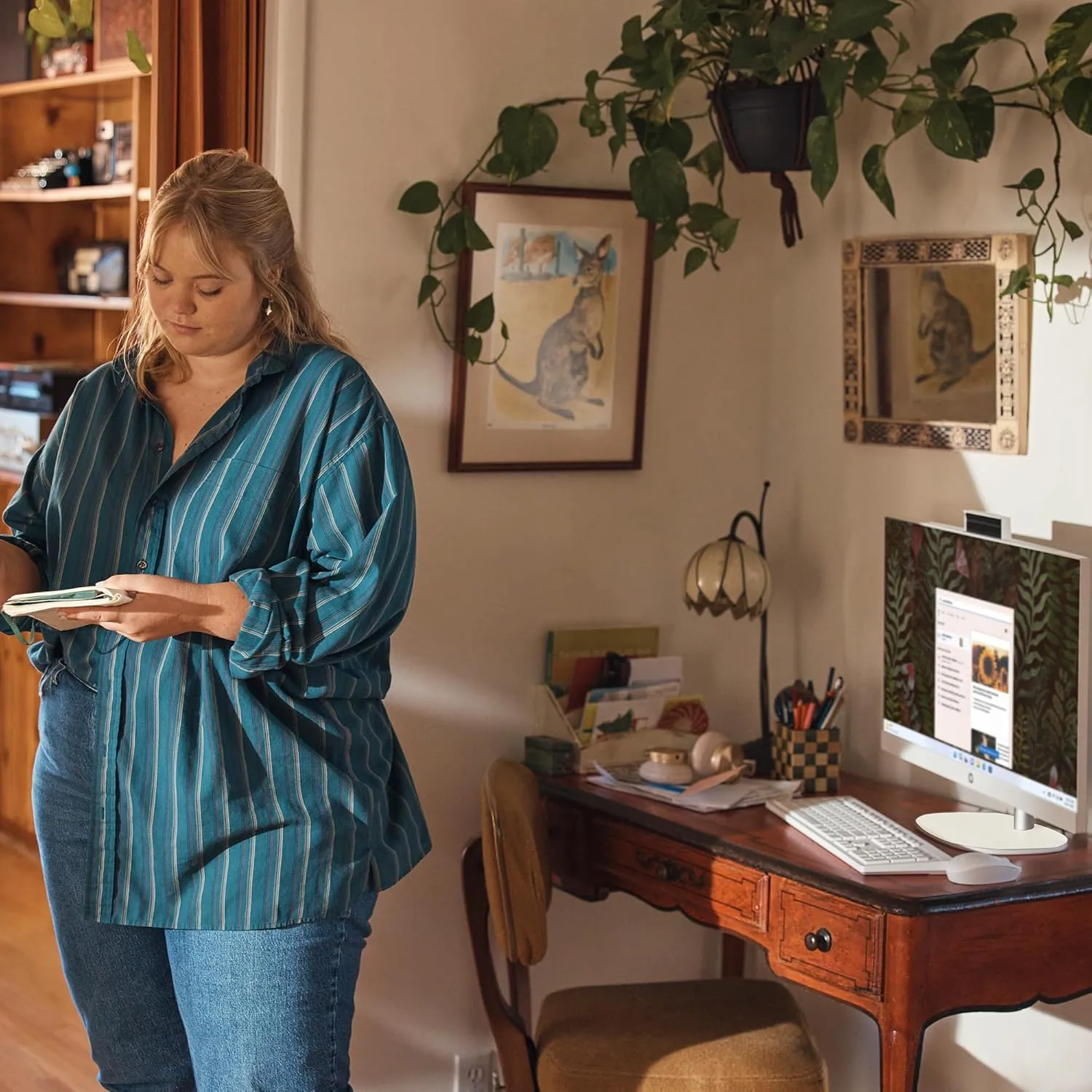 1768966007 918 HP 27 FHD Touchscreen All in One Desktop Computer 16GB DDR5 RAM