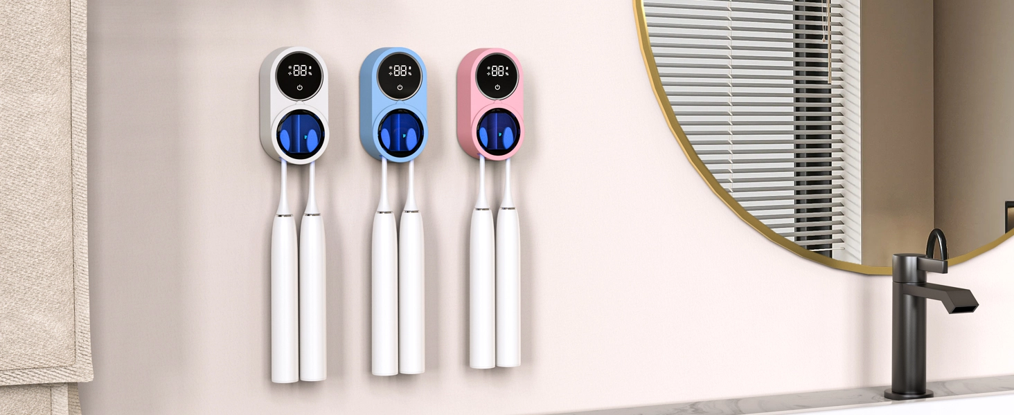 samrt toothbrush holder