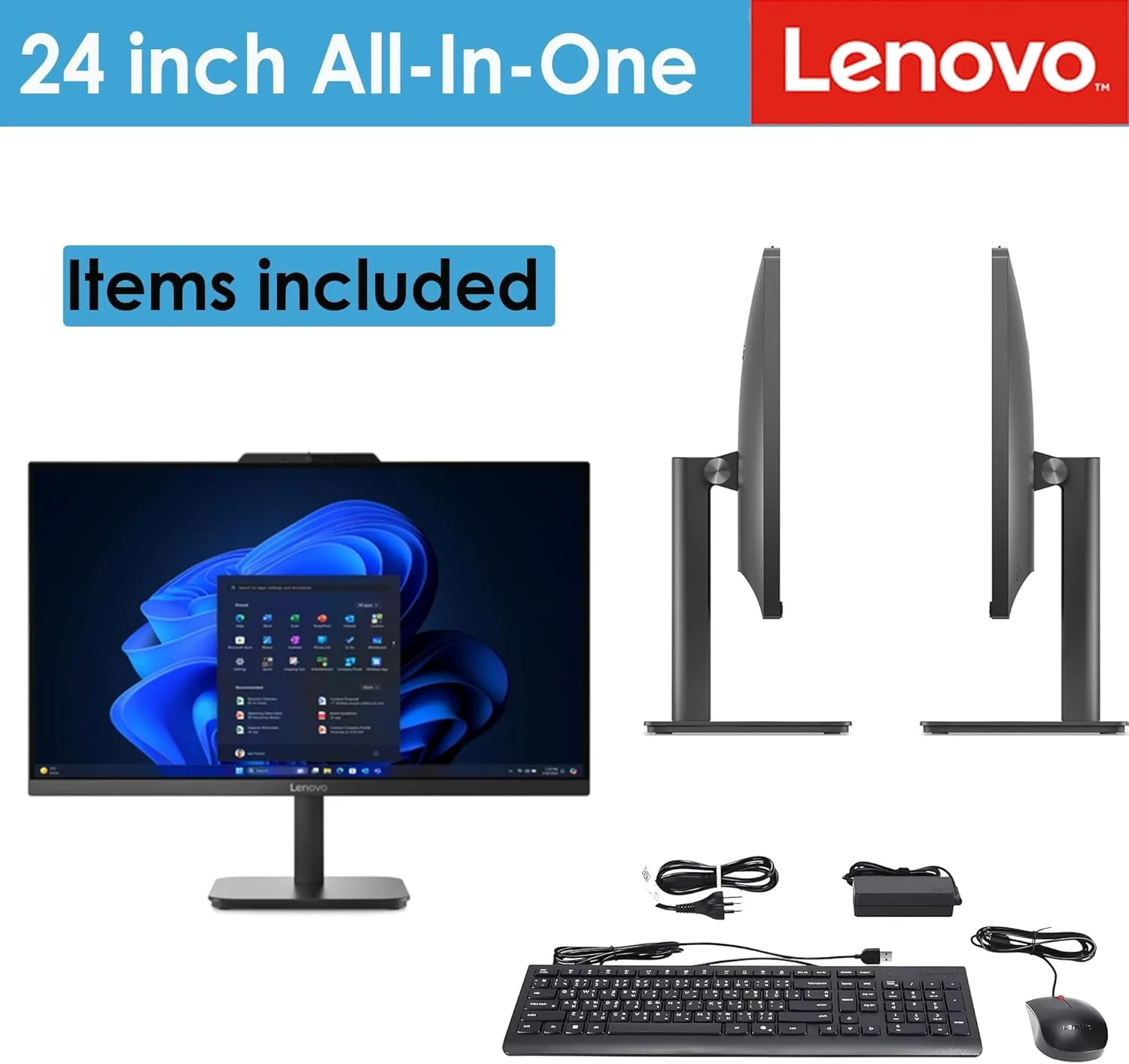 1768996038 180 Lenovo 24 All in One Desktop Computer for Home Office 16GB DDR4