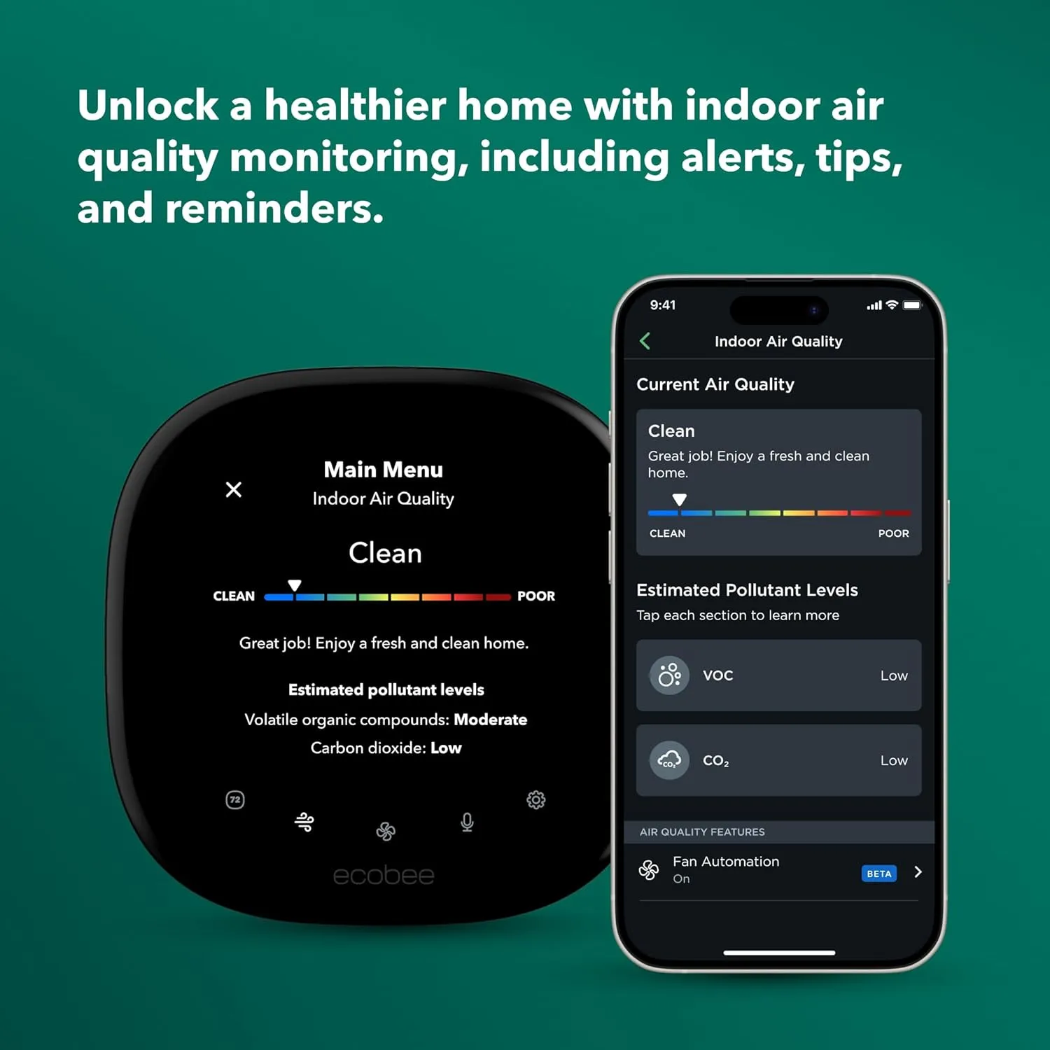 1769018529 576 ecobee Smart Thermostat Premium with Smart Sensor and Air Quality