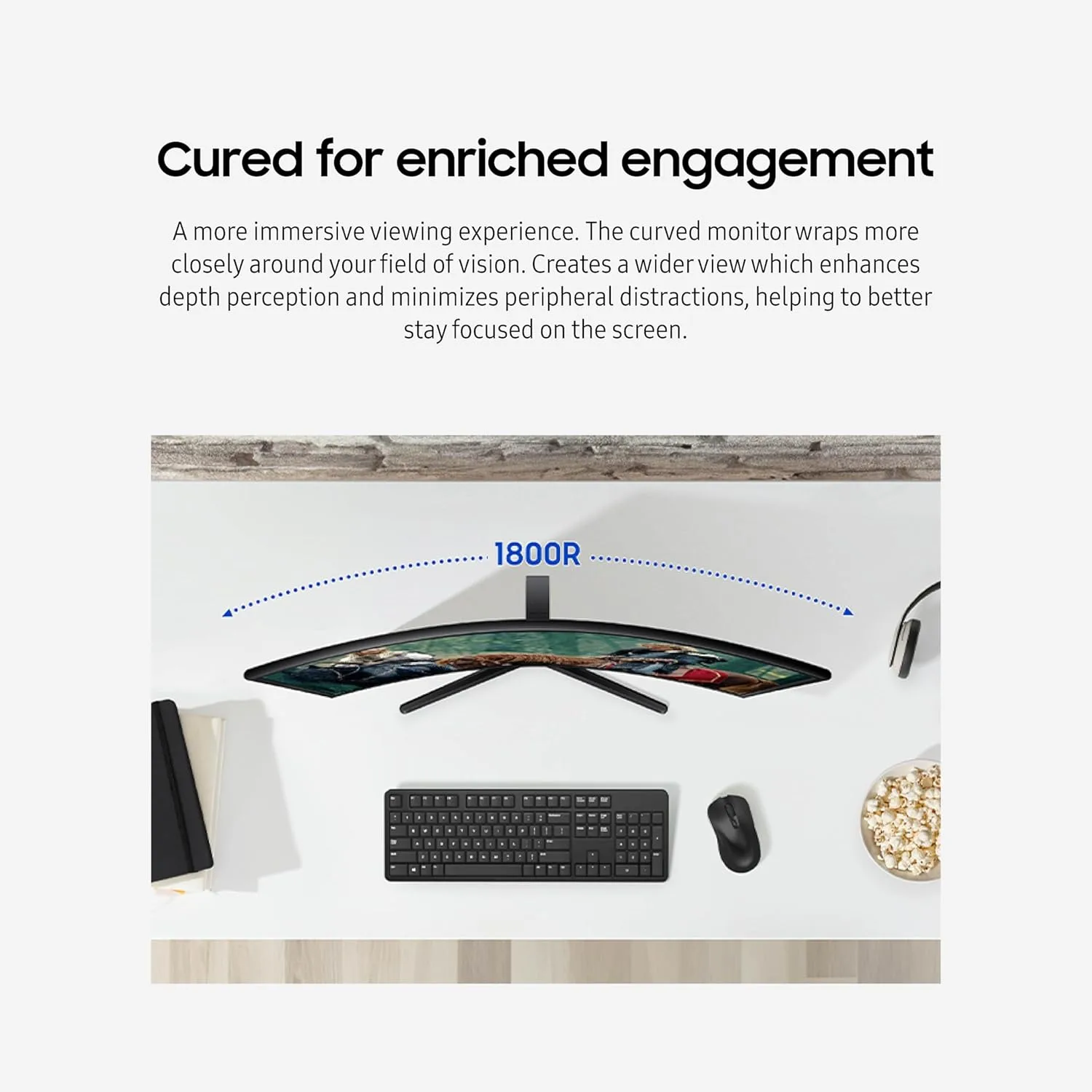 1769056633 985 Samsung 27 Essential S3 S36GD Series FHD 1800R Curved Computer