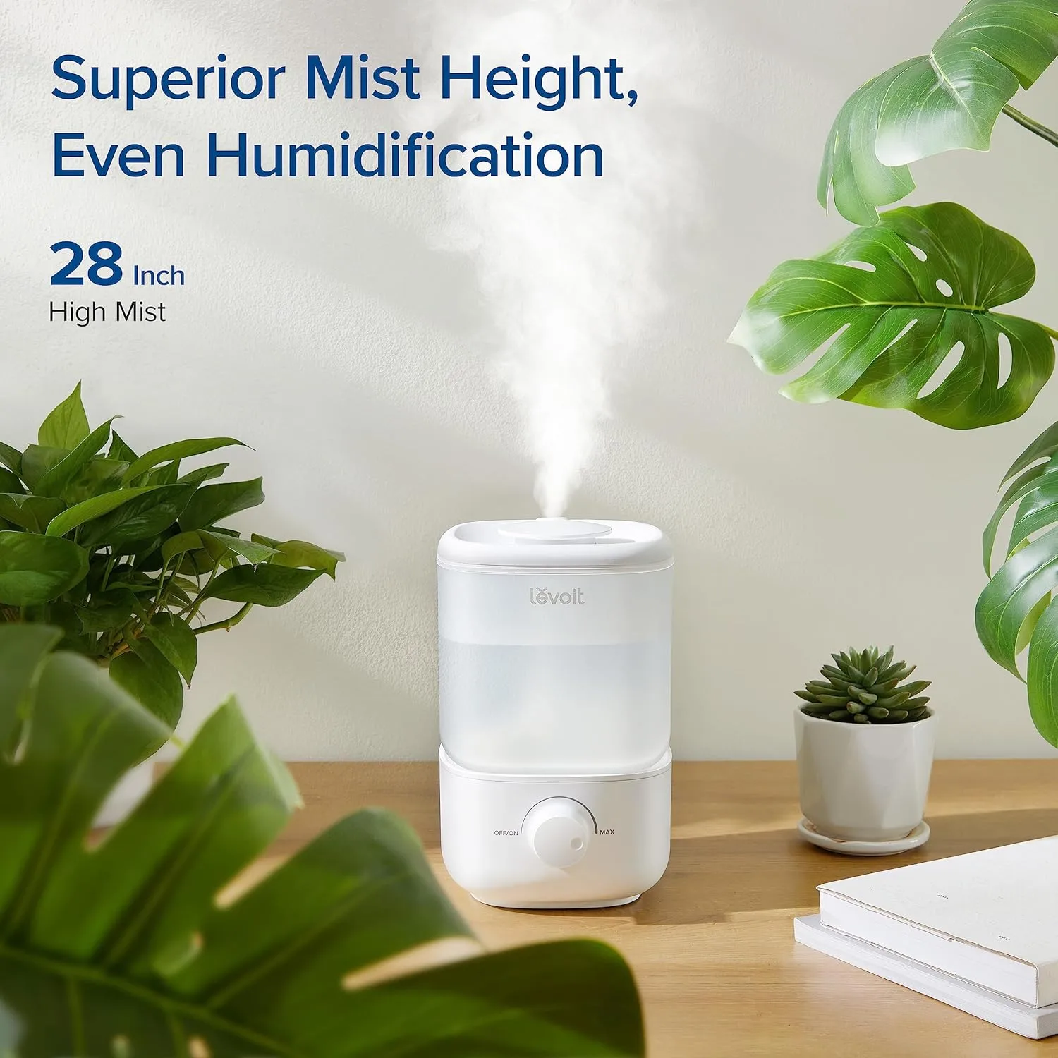 1769135258 279 LEVOIT Top Fill Humidifiers for Bedroom 25L Tank for Large