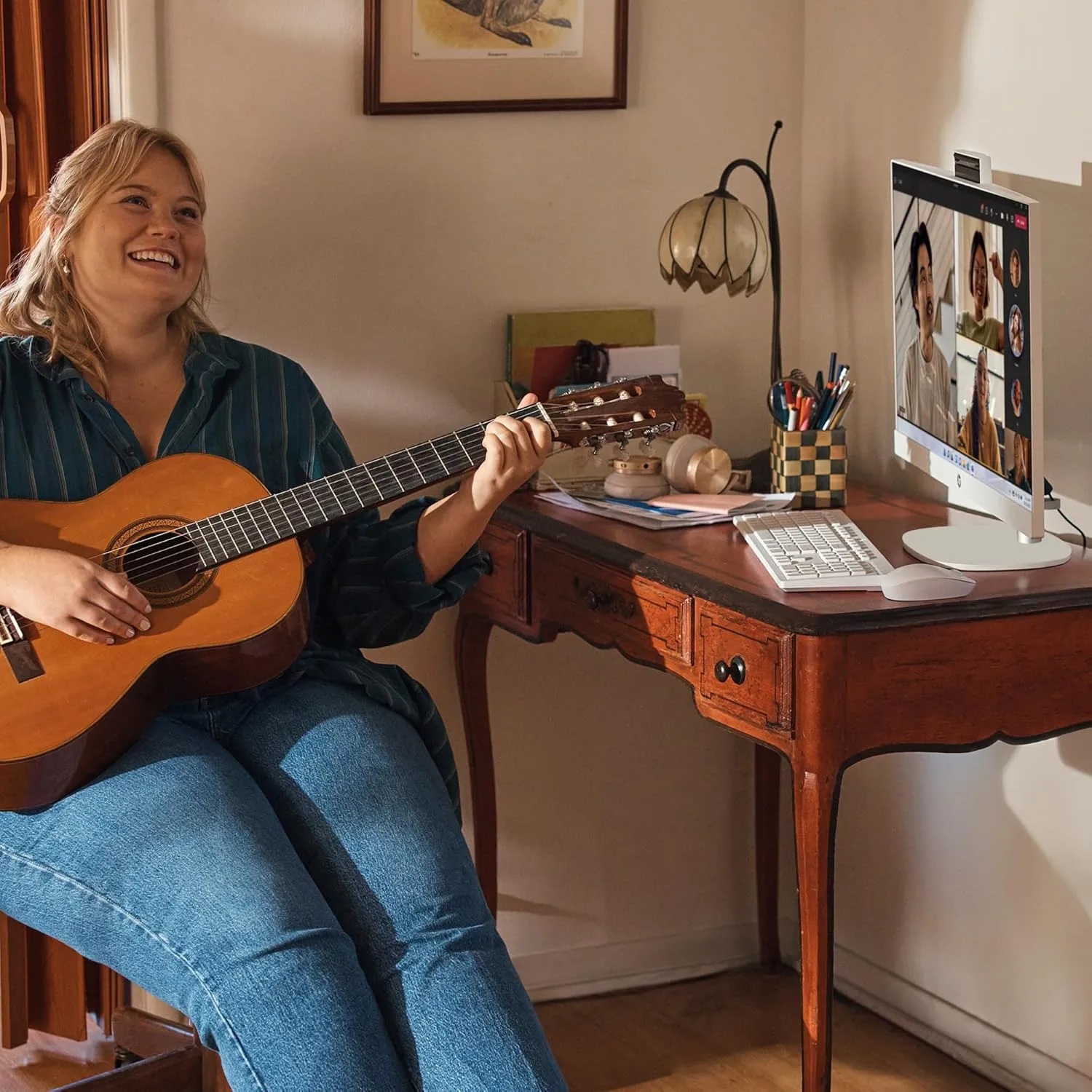 1769255361 654 HP 238 inch All in One Desktop PC FHD Display Intel Core