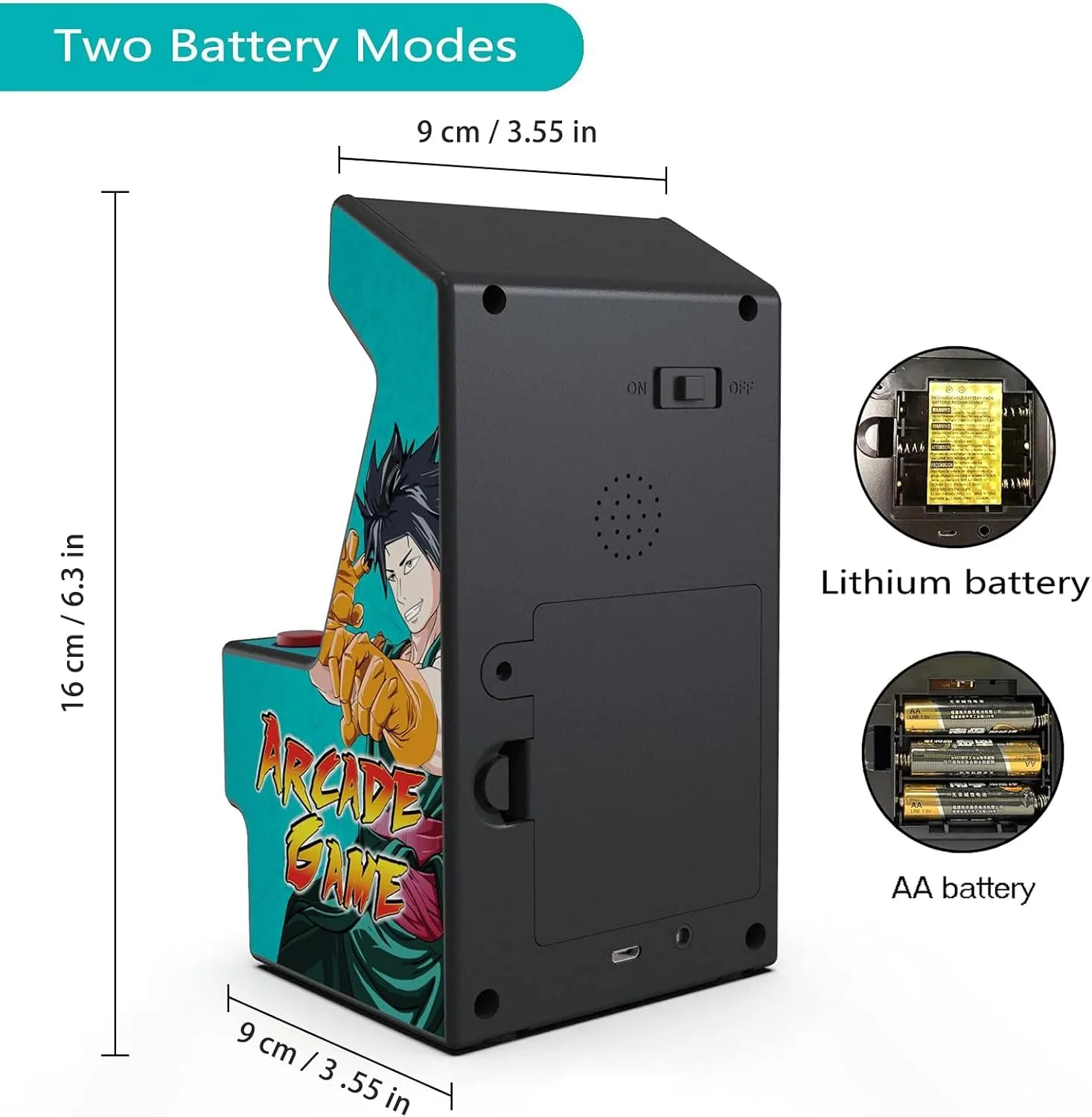 1769296518 883 Mini Arcade Machine Retro Gaming Console Handheld Game Console with