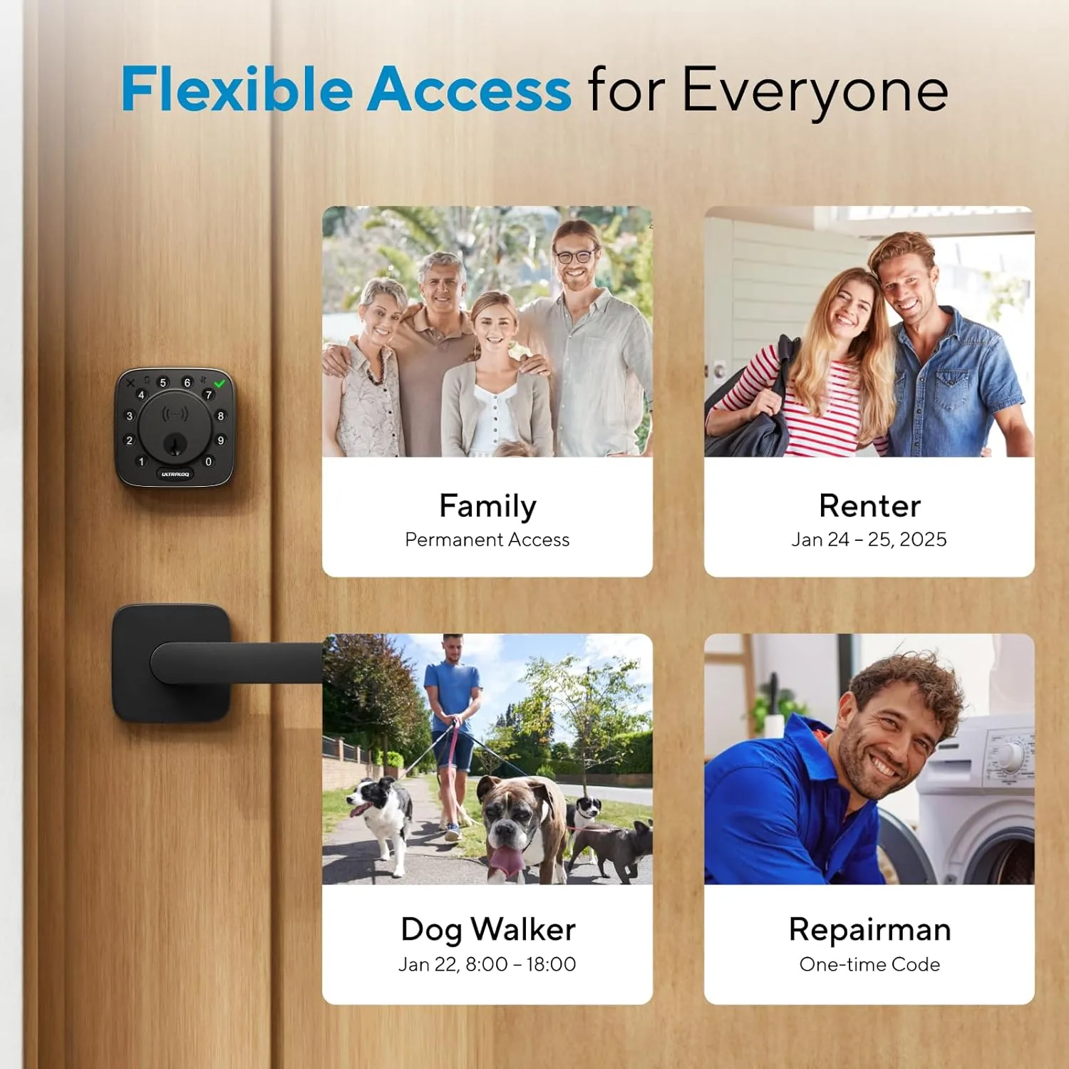 1769436798 72 ULTRALOQ Bolt NFC Smart Deadbolt Lock for Front Door Tap