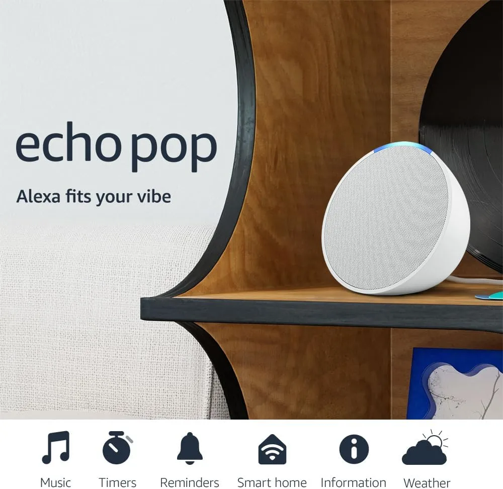 1769452015 491 Amazon Echo Pop newest model Our smallest speaker with Alexa