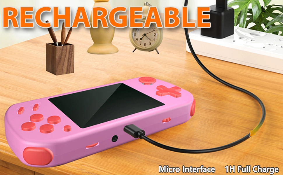 rechargeable handheld games for kids ages 6-8