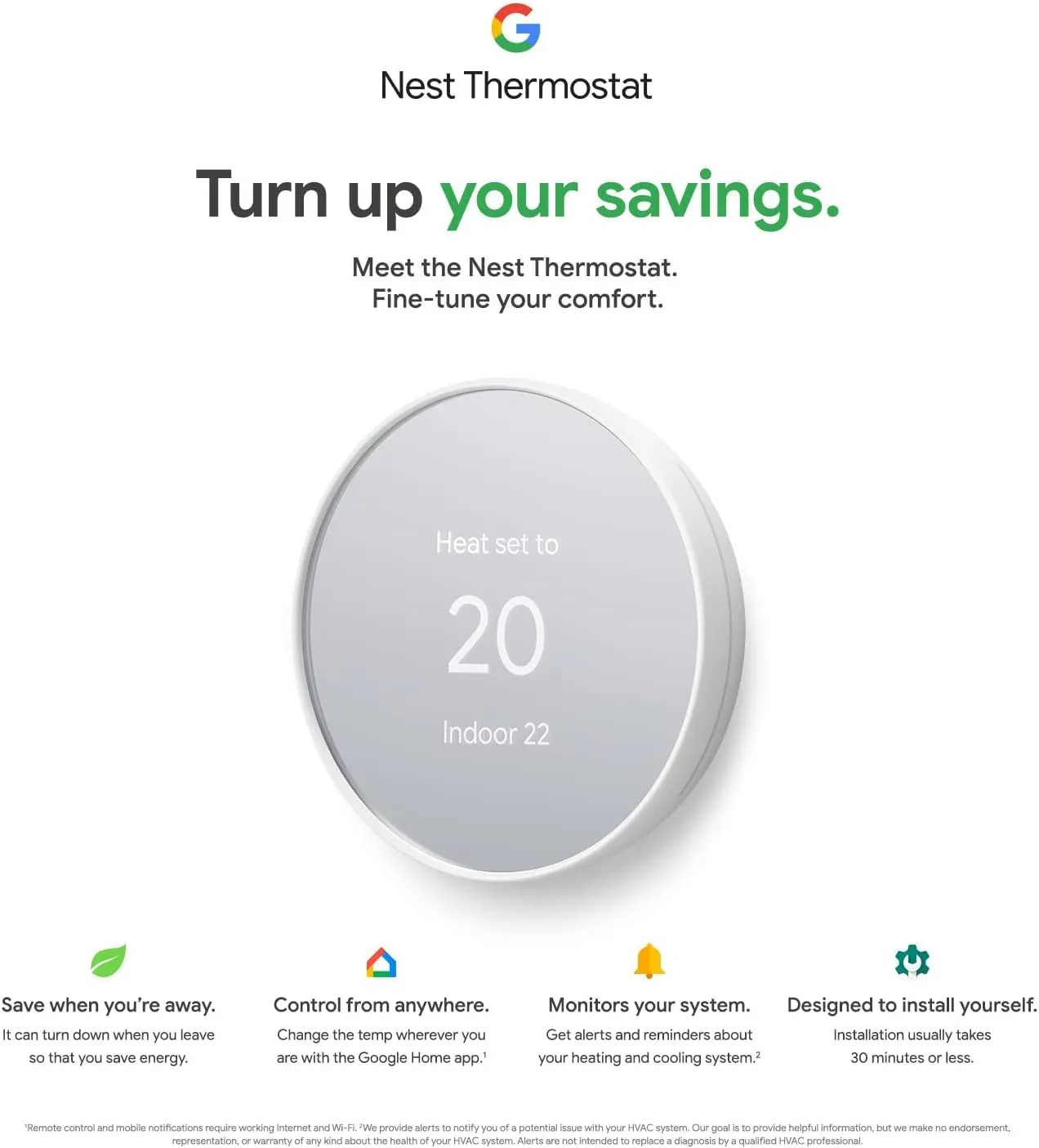 1769482569 652 Google Nest Thermostat Smart Thermostat for Home Programmable