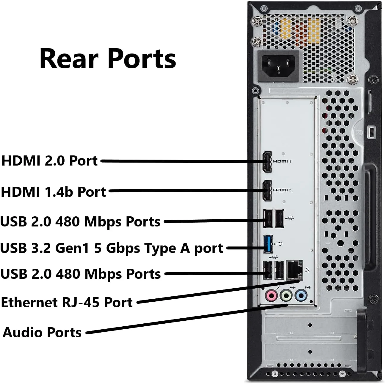 1769490244 69 acer Aspire XC 1780 UA91 Desktop Intel Core i5 13400 10 Core Processor