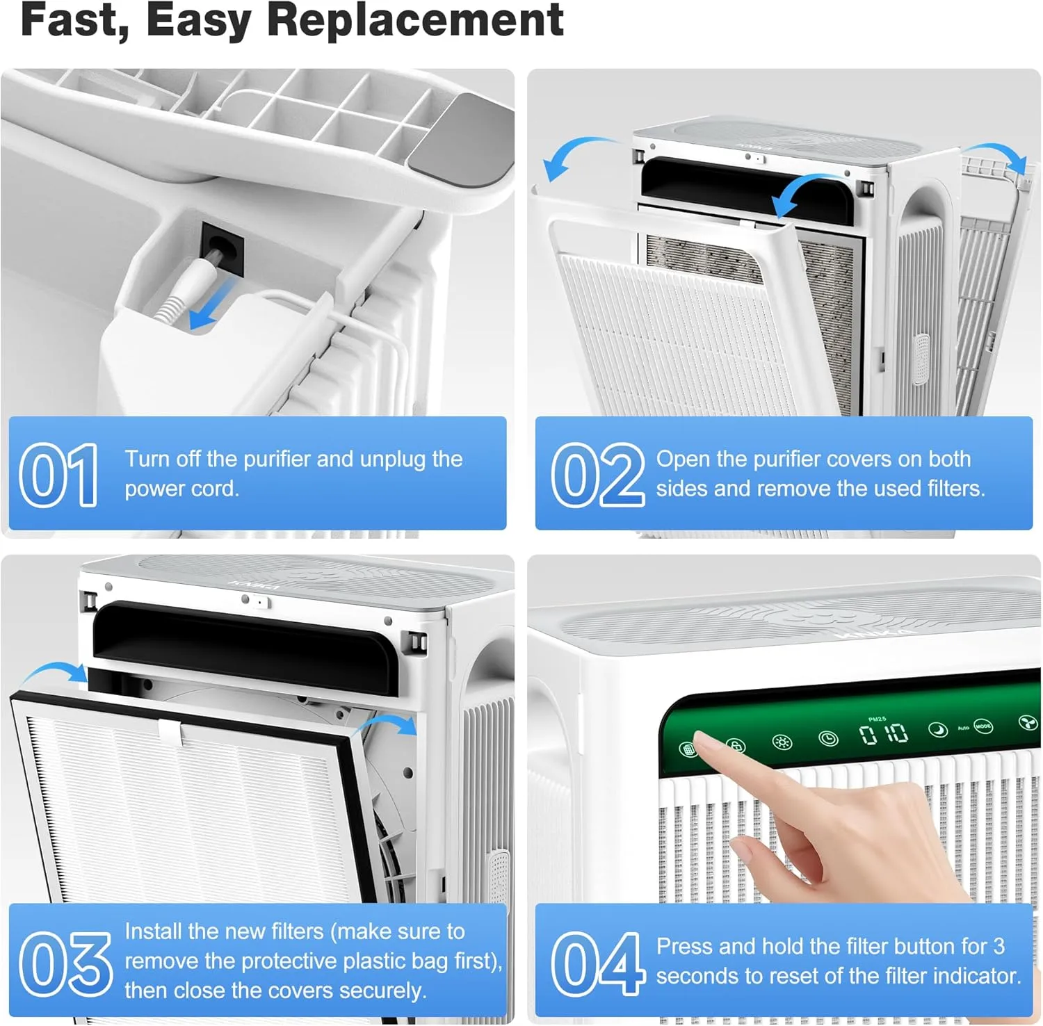 1769527878 261 Air Purifier Replacement Filter for KNKA APH4000 Air Purifier 2