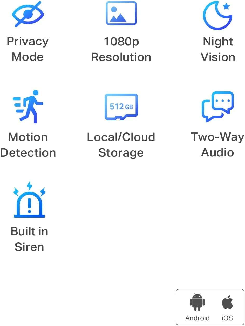 1769581351 776 TP Link Tapo 1080P Indoor Security Camera for Baby Monitor Dog