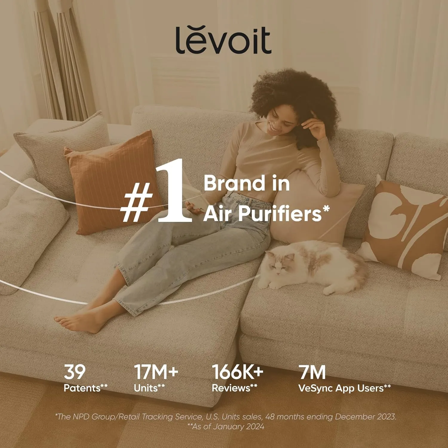 1769617580 553 LEVOIT Air Purifiers for Bedroom Home Dorm AHAM VERIFIED 3 in 1