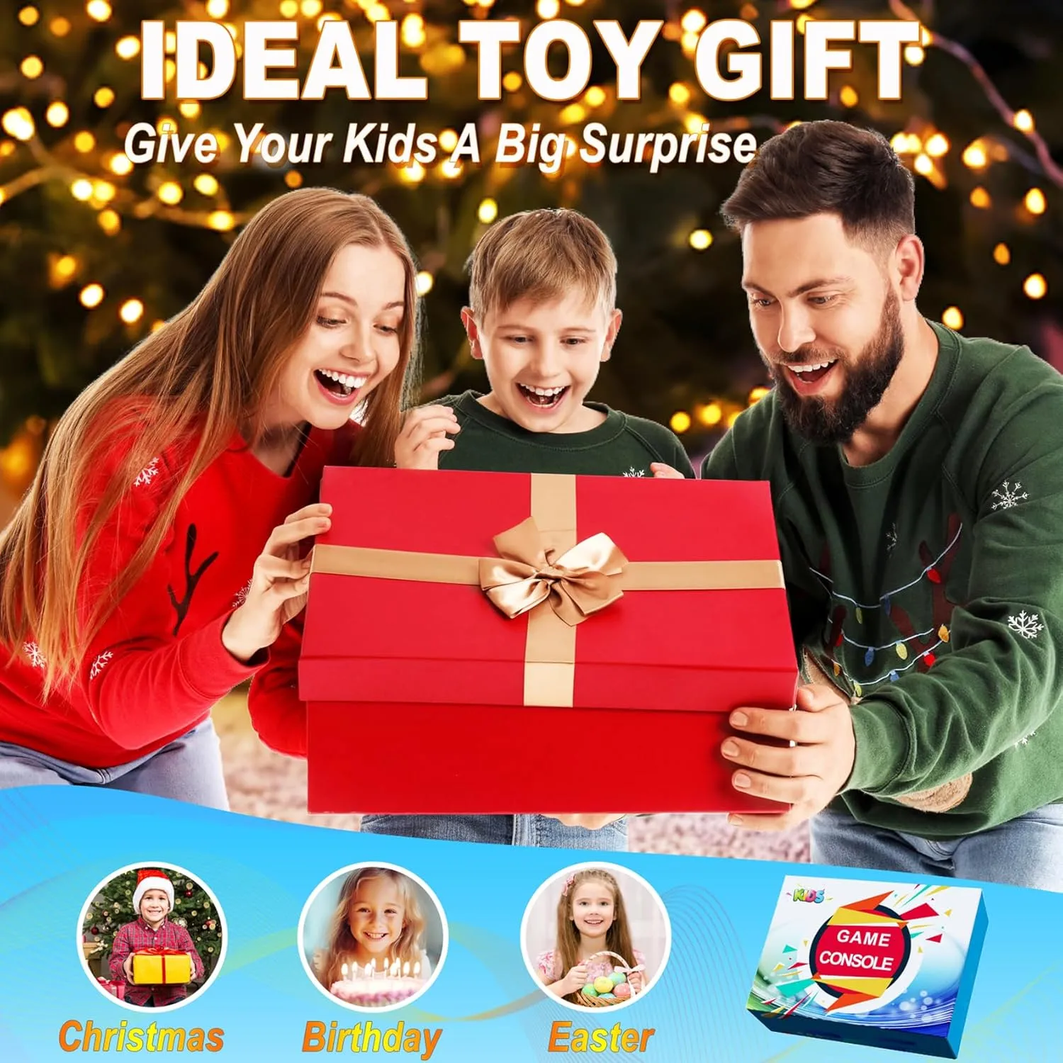 1769676295 202 32 Bit Handheld Games for Kids Preloaded 139 Video Games