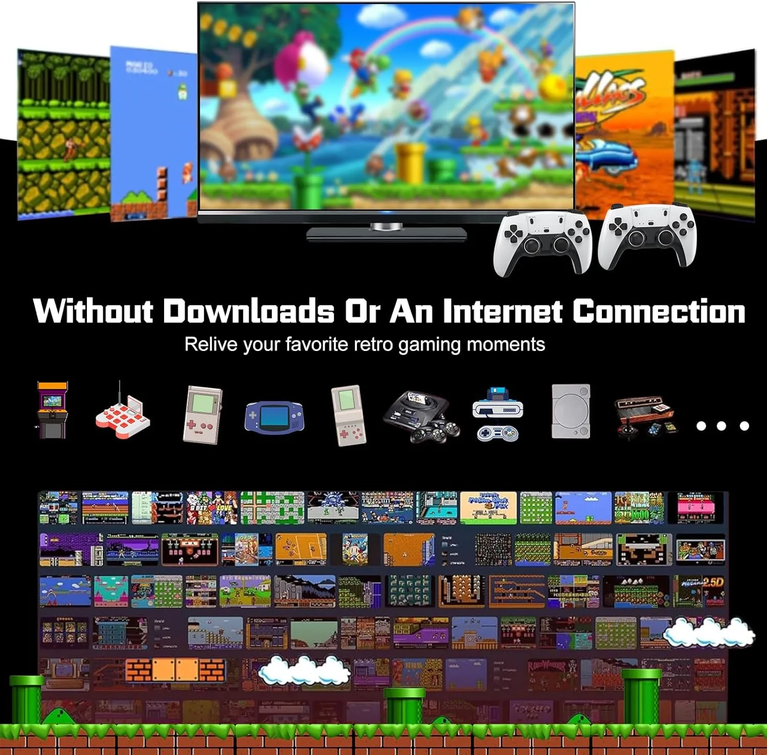 1769693478 993 New Retro Game Console Classic Video Games with 4K HDMI