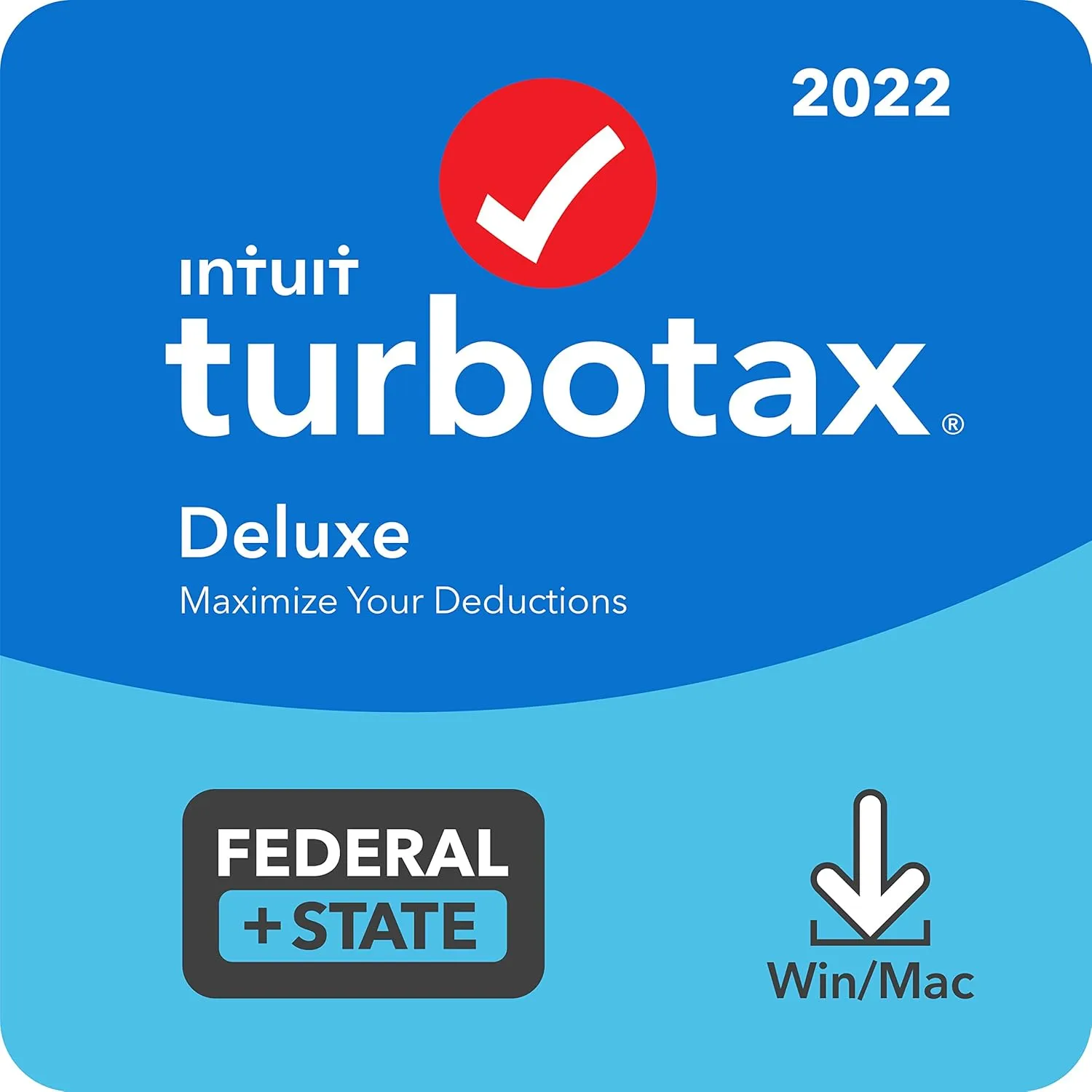 1769701995 884 Old Version TurboTax Deluxe 2022 Tax Software Federal and State