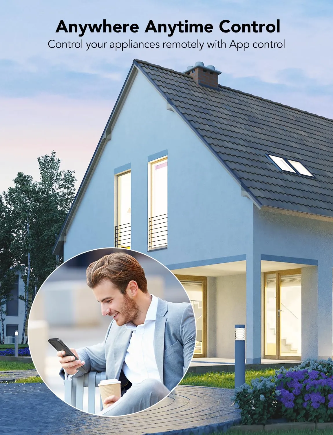 1769706472 324 Govee Dual Smart Plug 4 Pack 15A WiFi Bluetooth Outlet