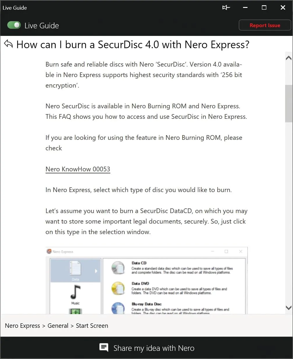 1769797639 449 Nero Burn Express 4 Burn CD DVD Bluray