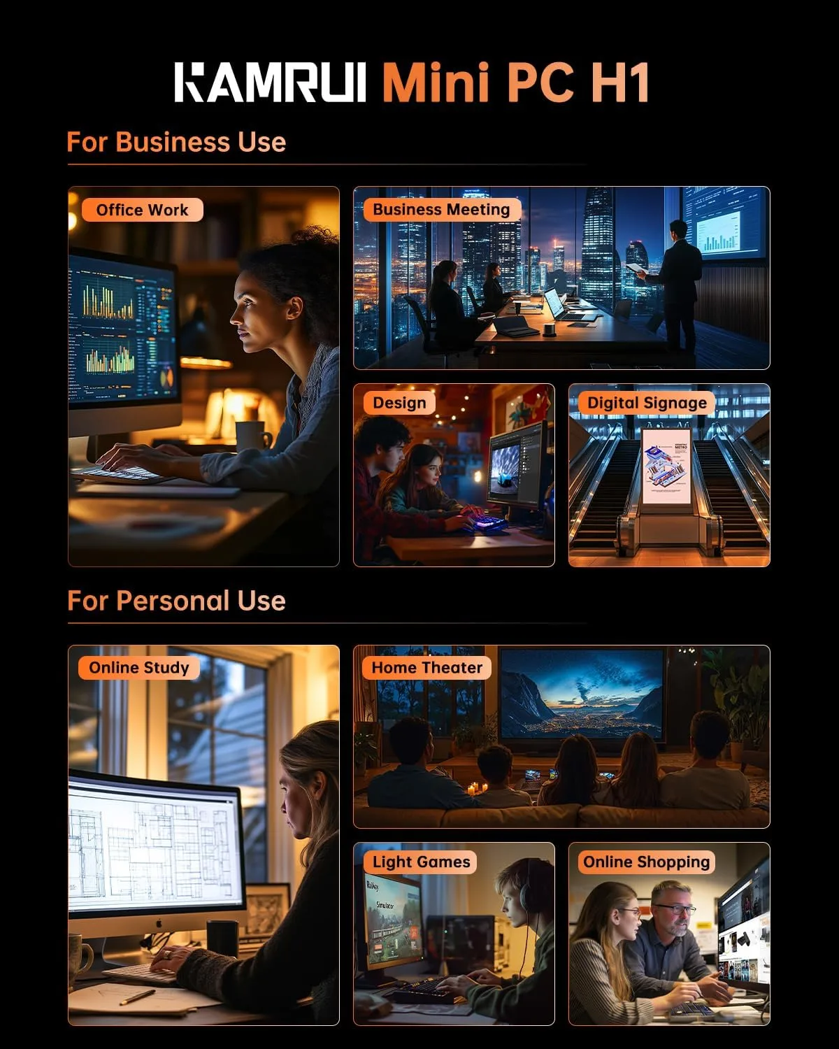 1769859264 538 KAMRUI Hyper H1 Mini Gaming PCAMD Ryzen 7 6800HBeat 6800U32GB