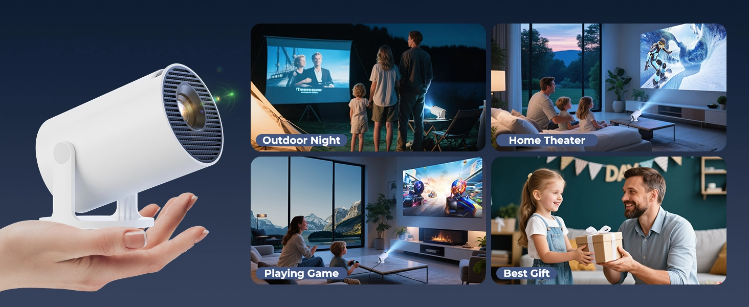Indoor and Outdoor Use Projector
