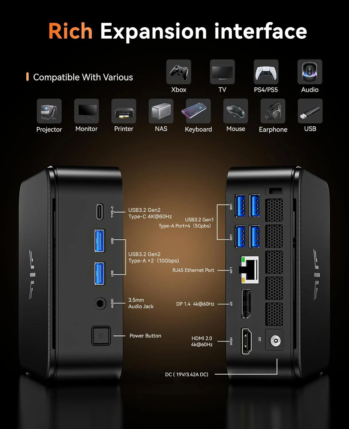 1769876561 772 KAMRUI E3B Mini PC with AMD Ryzen 5 7430U Beat