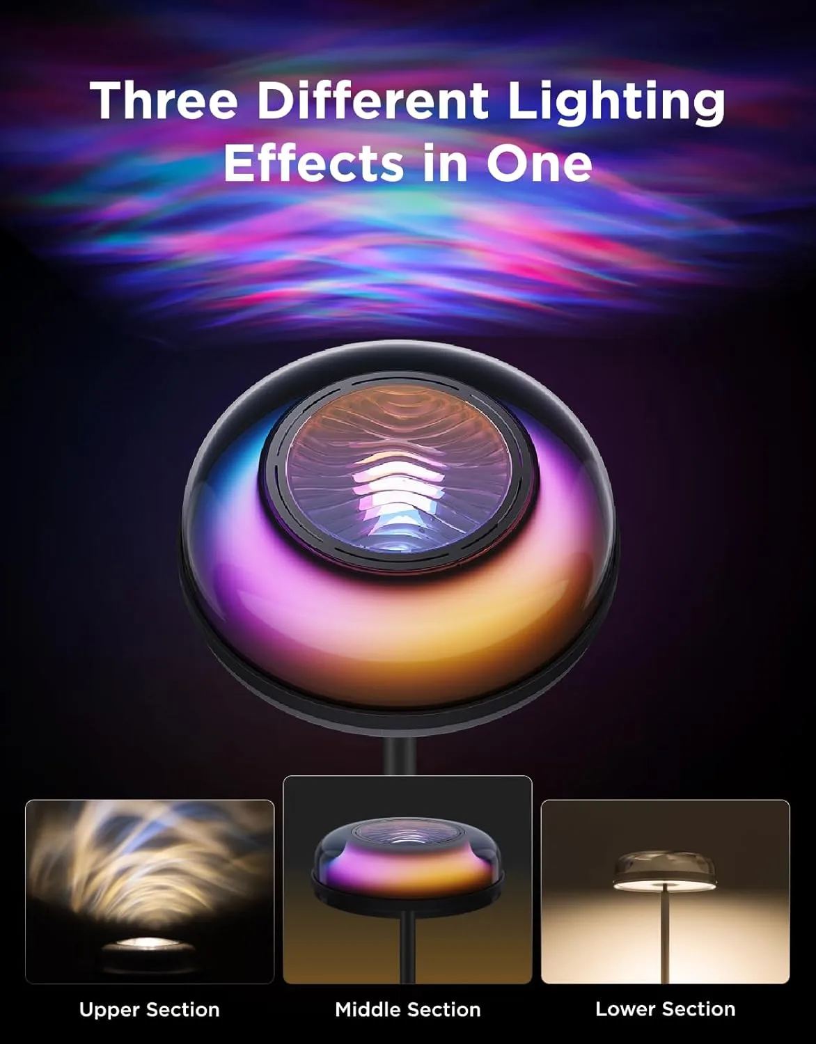 1769902389 289 Govee Uplighter Floor Lamp for Living Room RGBIC Ripple Projector