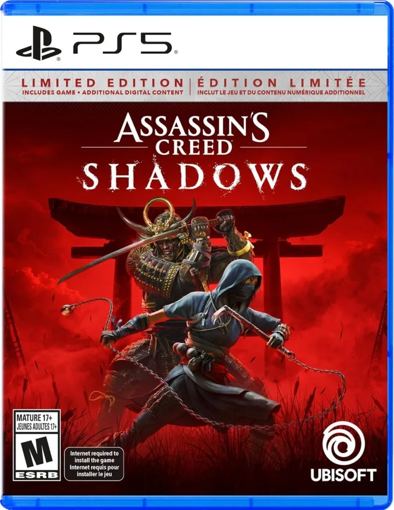 Assassin’s Creed Shadows – Limited Edition (Amazon Exclusive), PlayStation 5