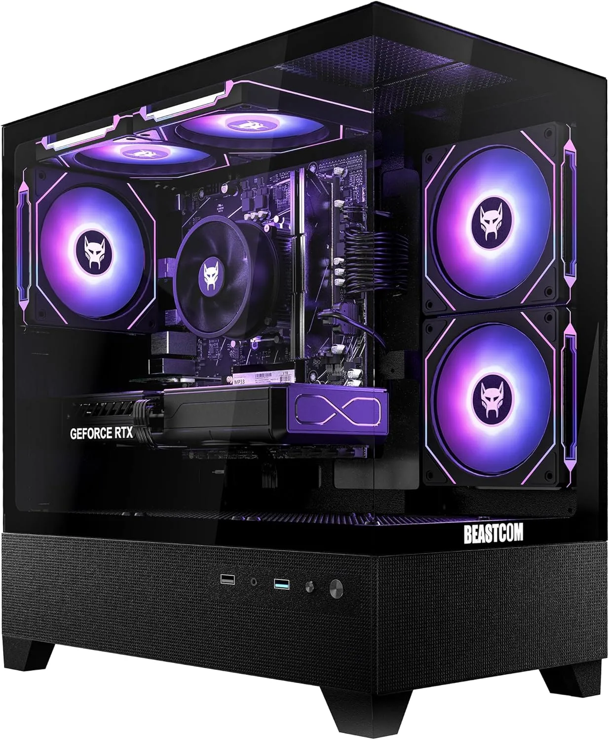 BEASTCOM Q5 Pro Gaming PC AMD Ryzen 7 5700X