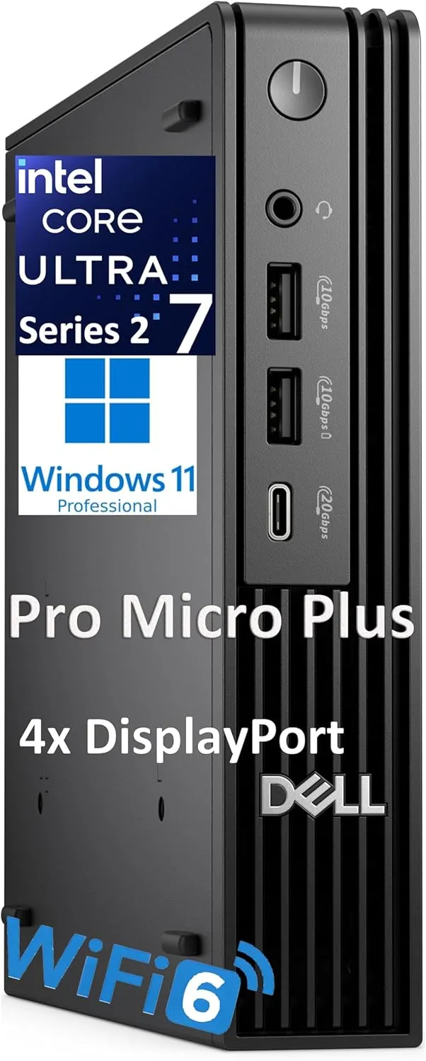Dell Pro Micro Plus Desktop Computers Next Gen OptiPlex 7000