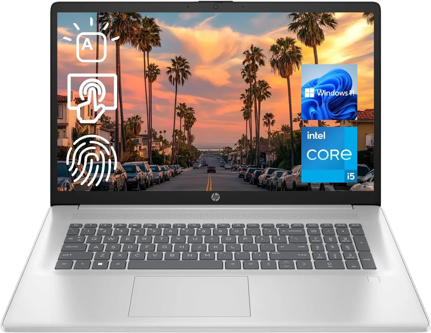 HP 17t Laptop 173 HD Touchscreen Intel Core i5 1135G7 Processor