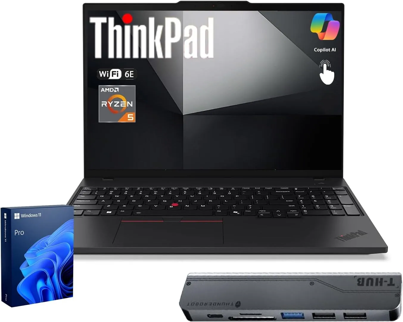 Lenovo ThinkPad E16 Business Laptop 16 FHD Anti Glare Touchscreen AMD