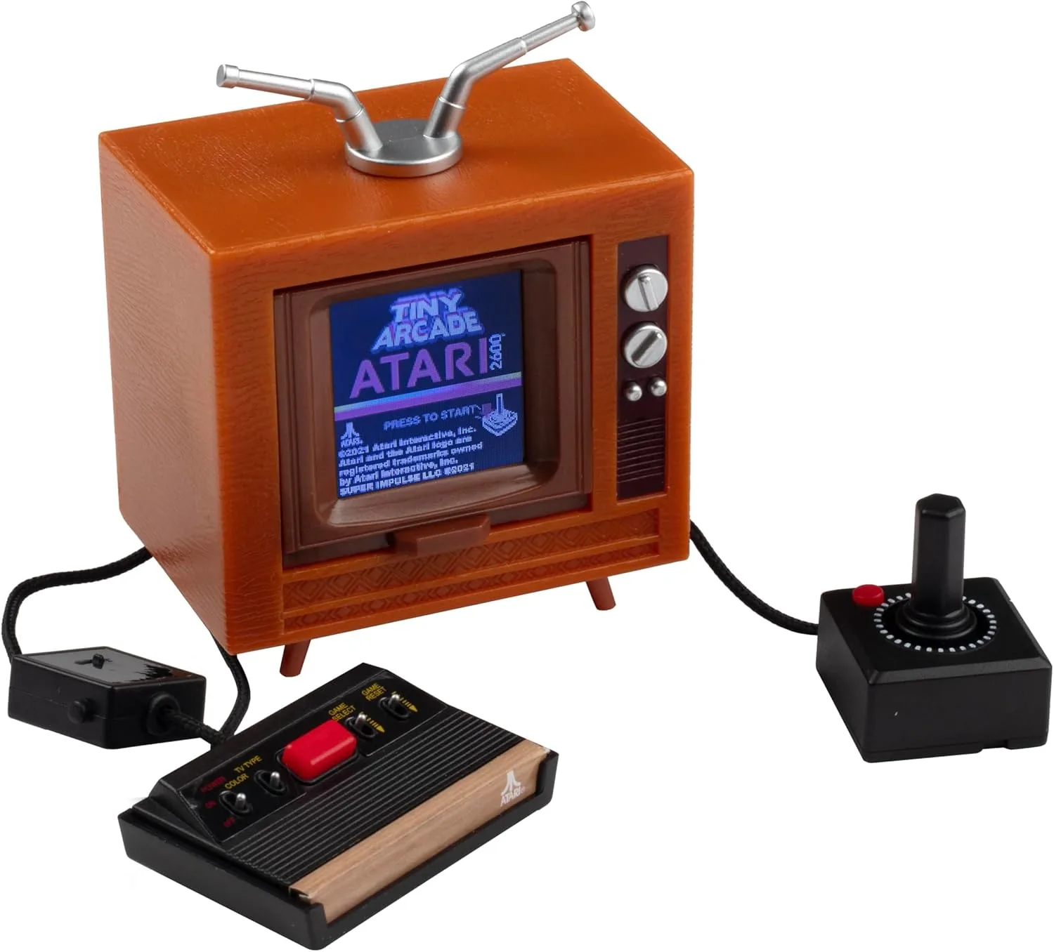 Tiny Arcade Atari 2600 35 Mini Retro Game Playable