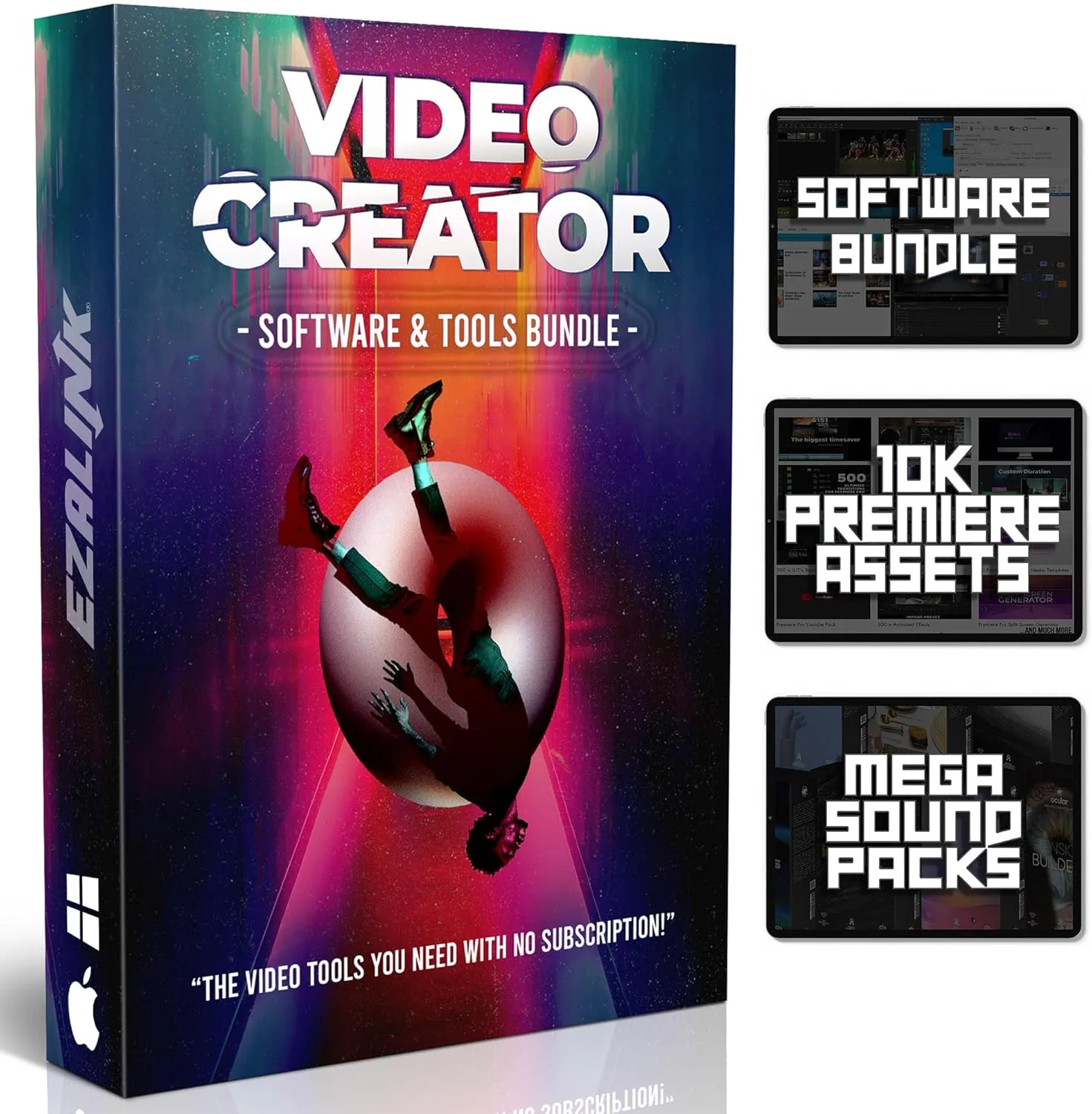 Video Editing Software Pack Editor YouTube Downloader MP3 MP4