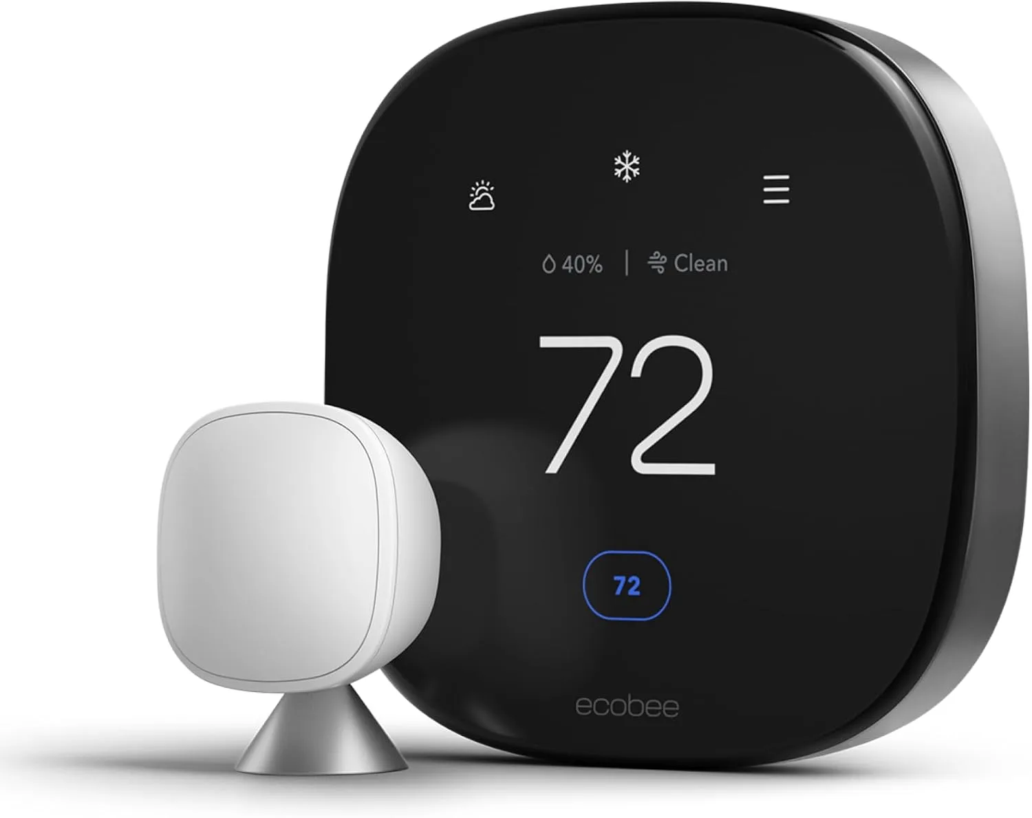ecobee Smart Thermostat Premium with Smart Sensor and Air Quality