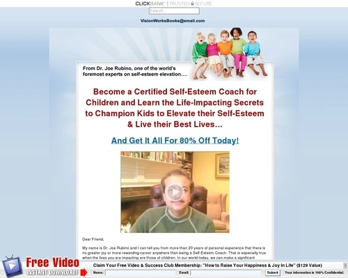 Self-Esteem Elevation for Children Coaching Certification