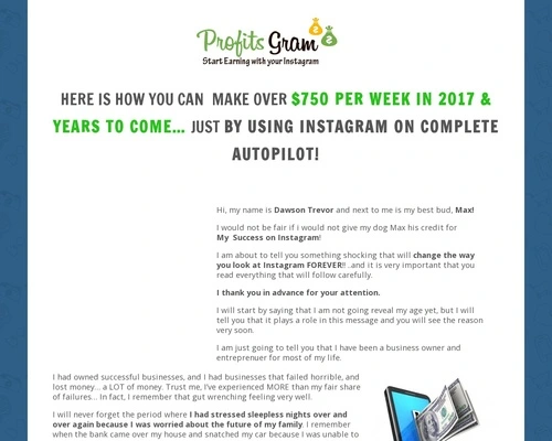 Instagram Auto-Income 2025 (even worked through COVID-19 times) – Join Now – Make Money – ProfitsGram