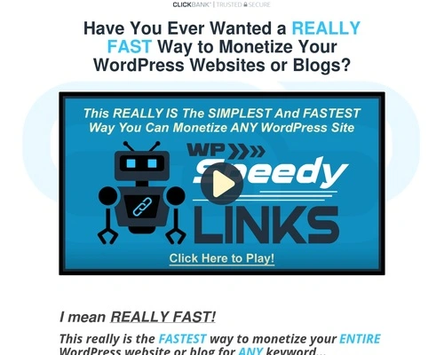 WP Speedy Links &mdash; WP Speedy Links