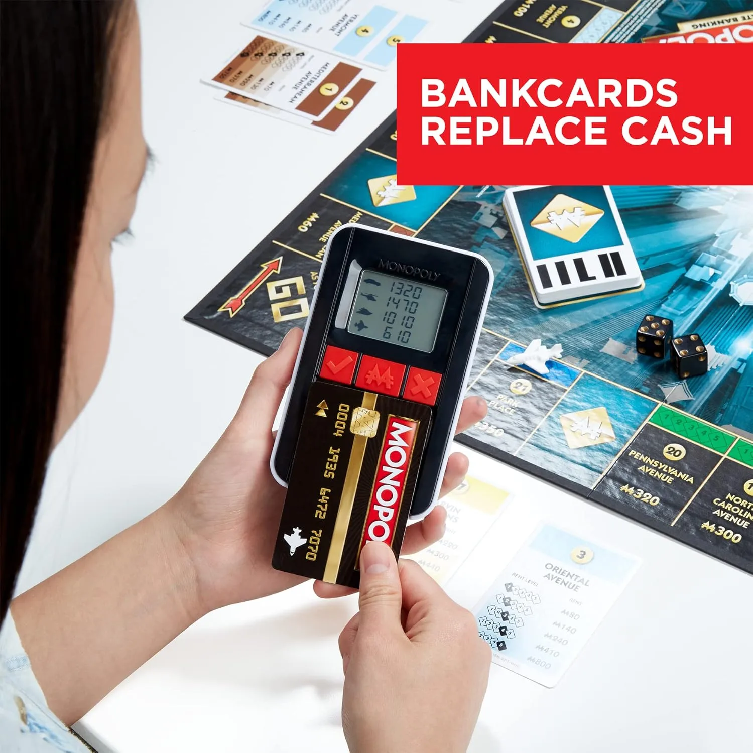 1769906681 172 Hasbro Gaming Monopoly Ultimate Banking Edition Board Game for Families