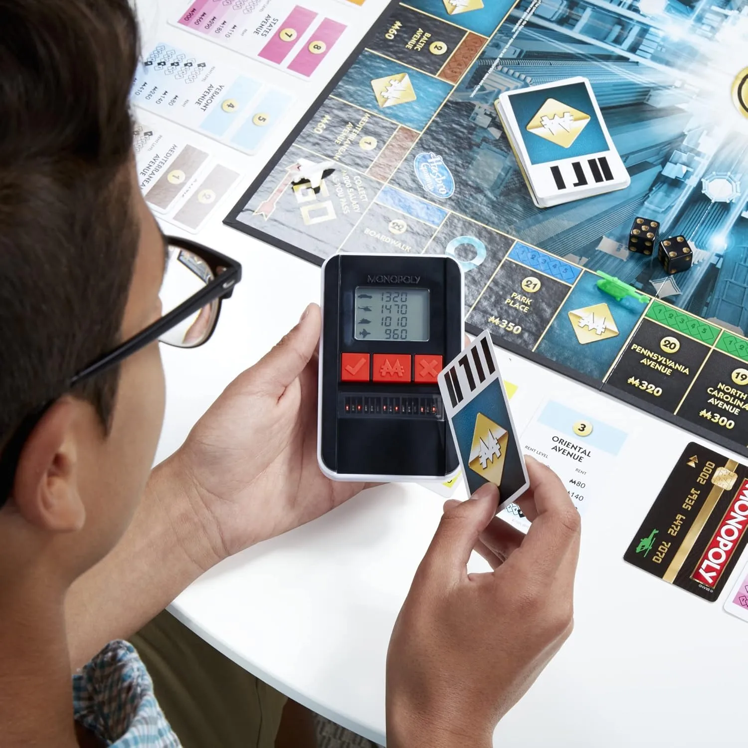 1769906681 323 Hasbro Gaming Monopoly Ultimate Banking Edition Board Game for Families