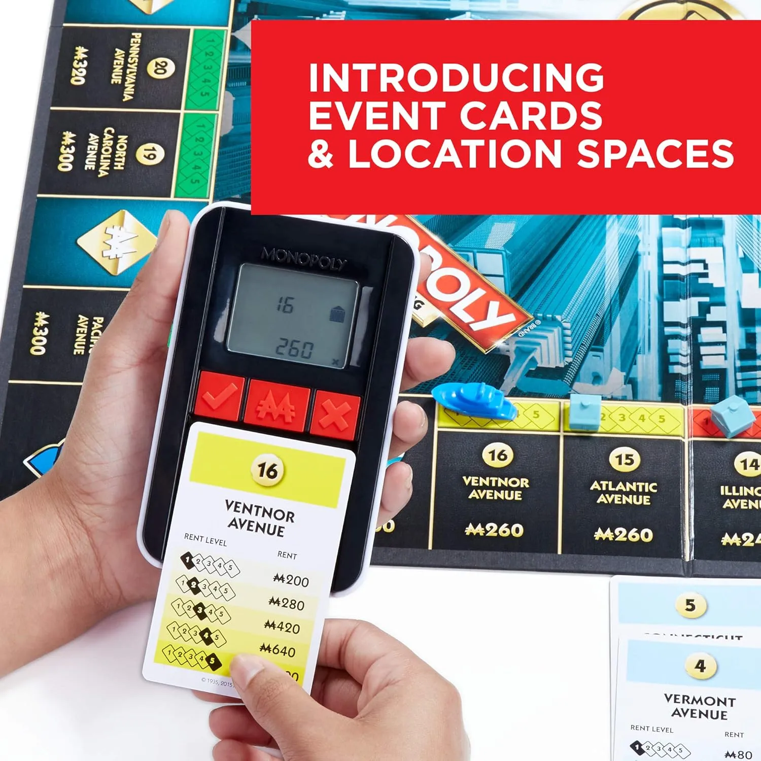 1769906681 456 Hasbro Gaming Monopoly Ultimate Banking Edition Board Game for Families