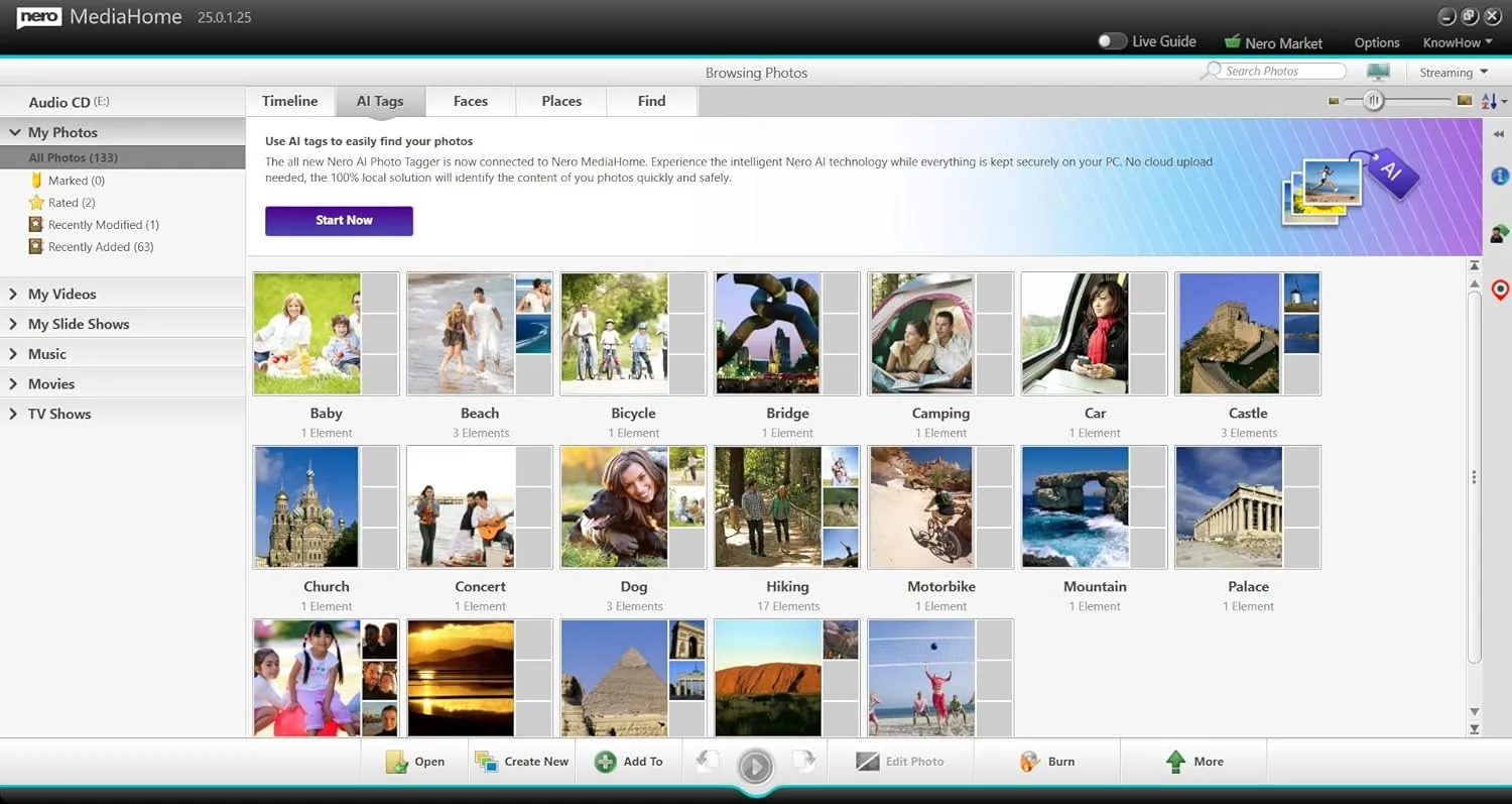 1769951411 413 Nero MediaHome Media Management Software Organize Photos Music