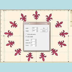 Carousel rotate embroidery designs embrilliance enthusiast