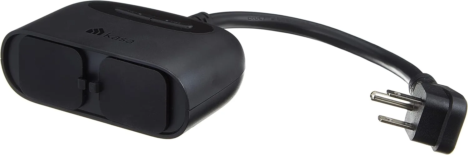 1770028138 859 Kasa Apple HomeKit Outdoor Smart Plug 2 Sockets IP64 Weather