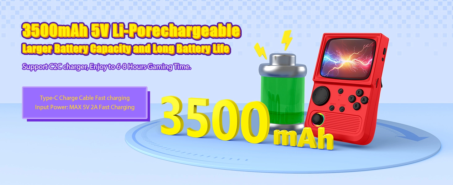 retro handheld game console gaming video consoles stick retroid pocket games hand held gameboy