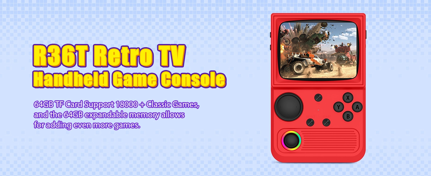 retro handheld game console gaming video consoles stick retroid pocket games hand held gameboy