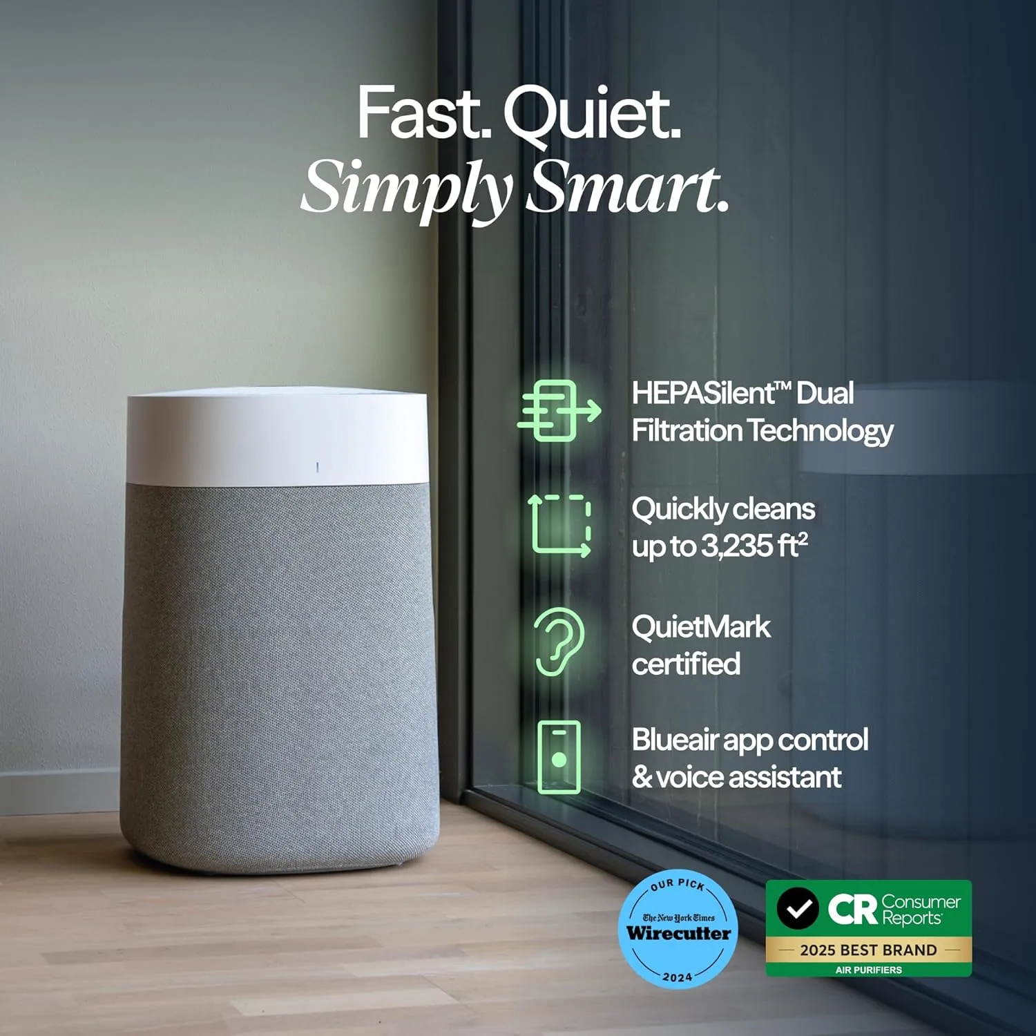 1770062694 513 BLUEAIR Air Purifiers for Large Rooms Cleans 3048 Sqft In