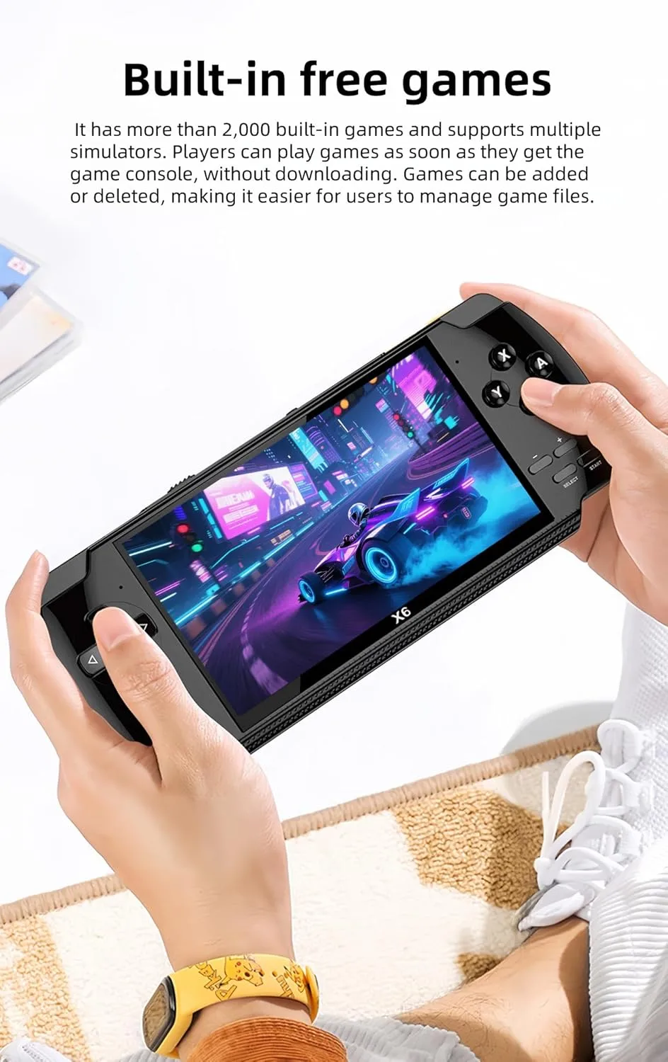 1770084570 568 CUZCOP 43 inch Video Game Console Retro Portable Handheld Game Device
