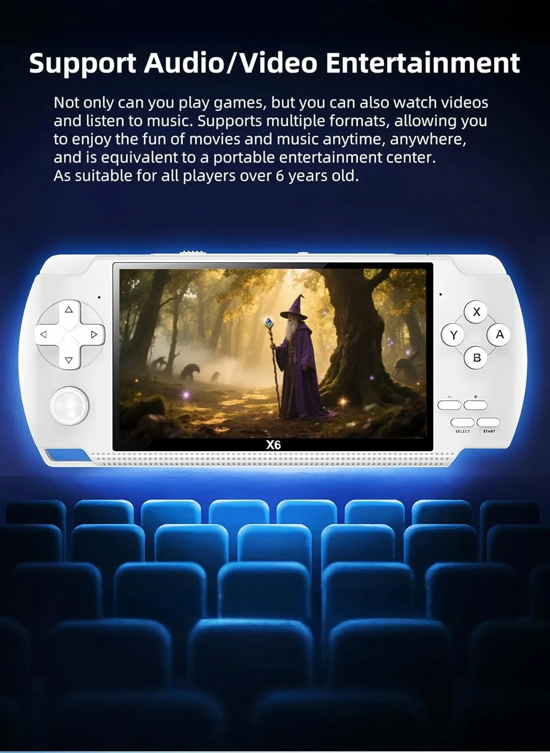 1770084570 815 CUZCOP 43 inch Video Game Console Retro Portable Handheld Game Device