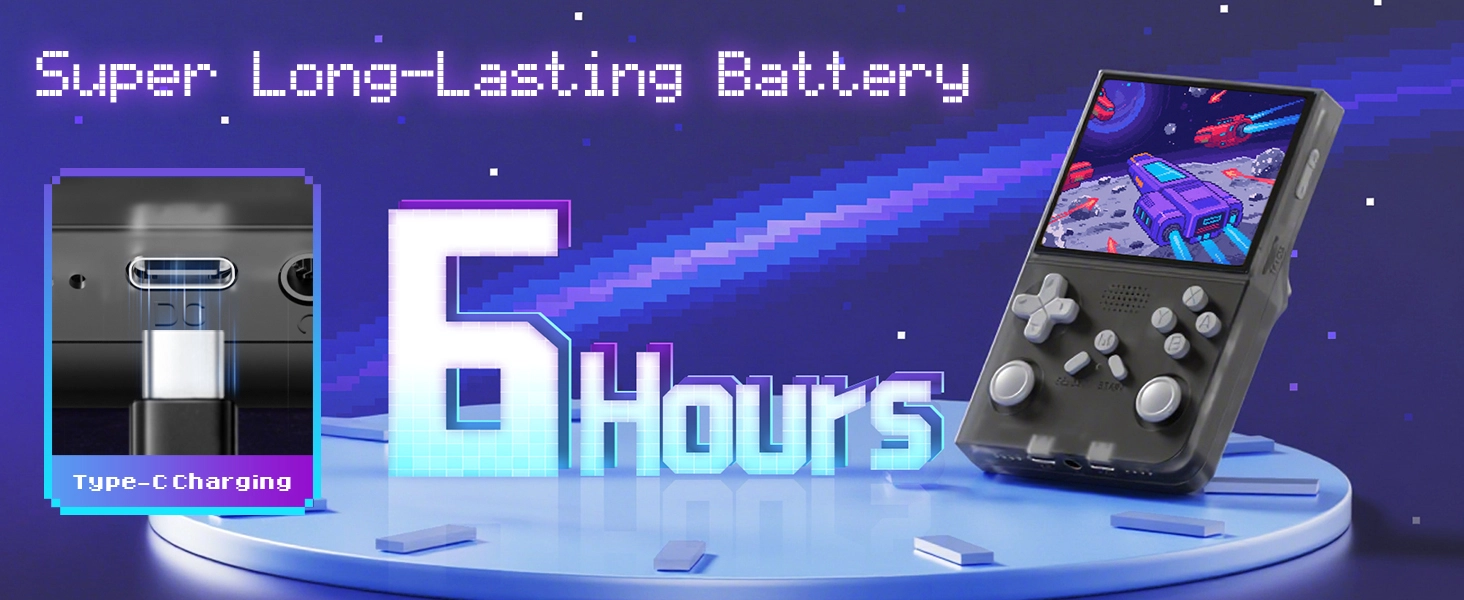 retro gaming console handheld